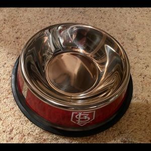 Dog food or water bowl STL Cardinals